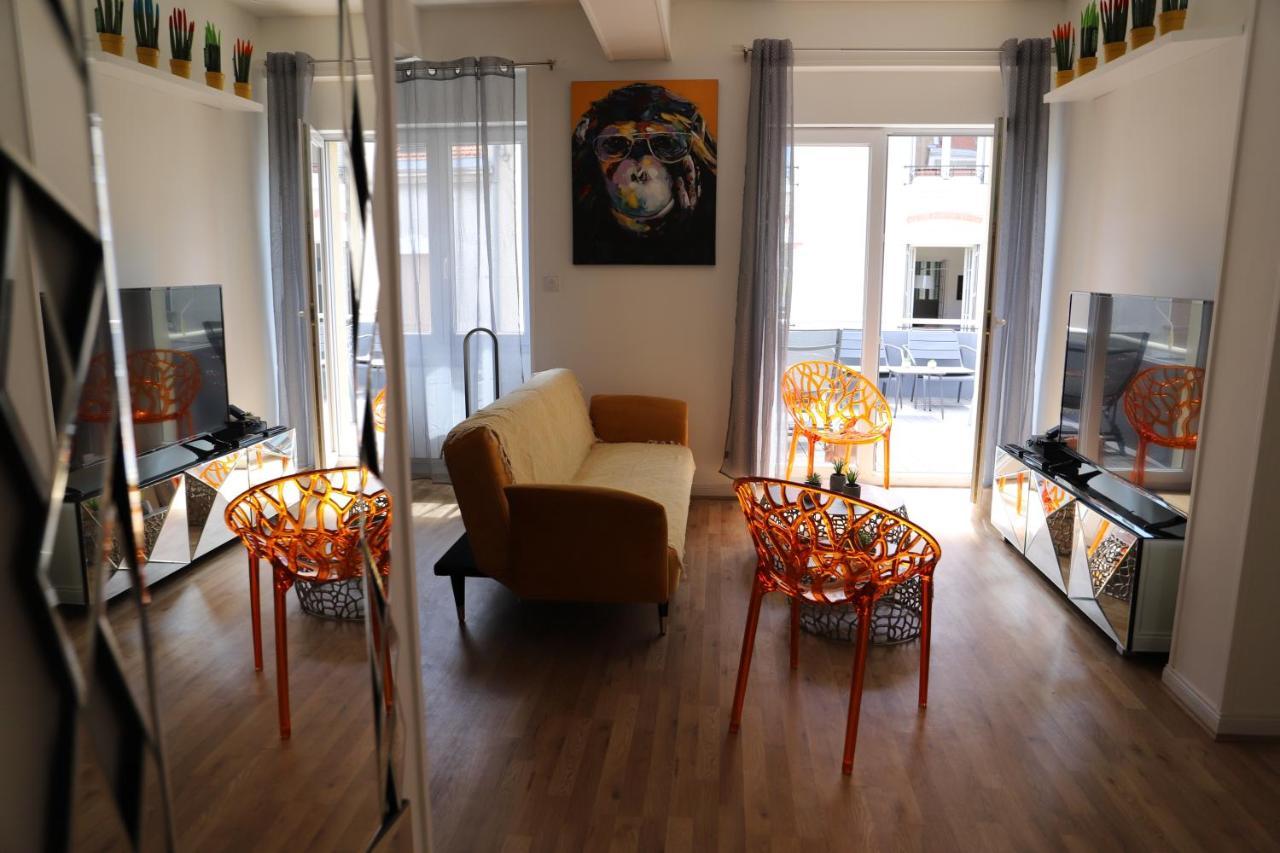 Charmant T3 Jaude + Terrasse Et Garage Clermont-Ferrand Eksteriør bilde